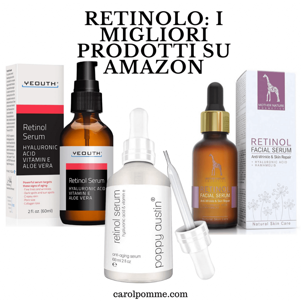 migliori sieri viso al retinolo in vendita su Amazon