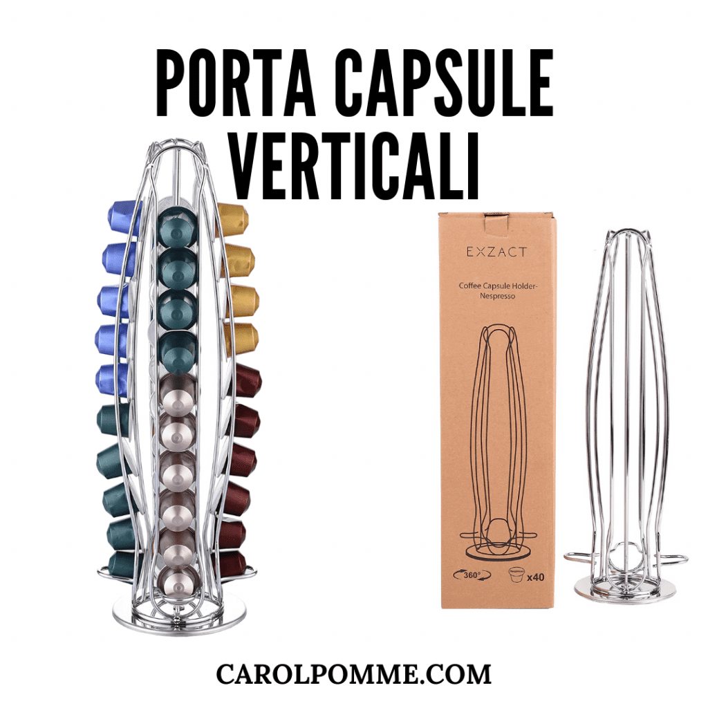 porta capsule verticali in acciaio più belli 2023