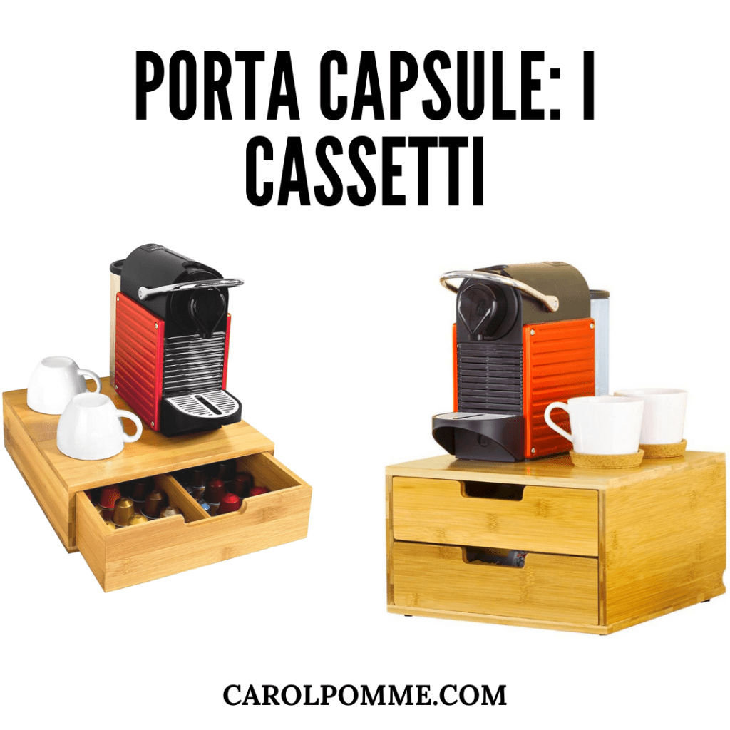 porta capsule migliori 2023 legno di bambù