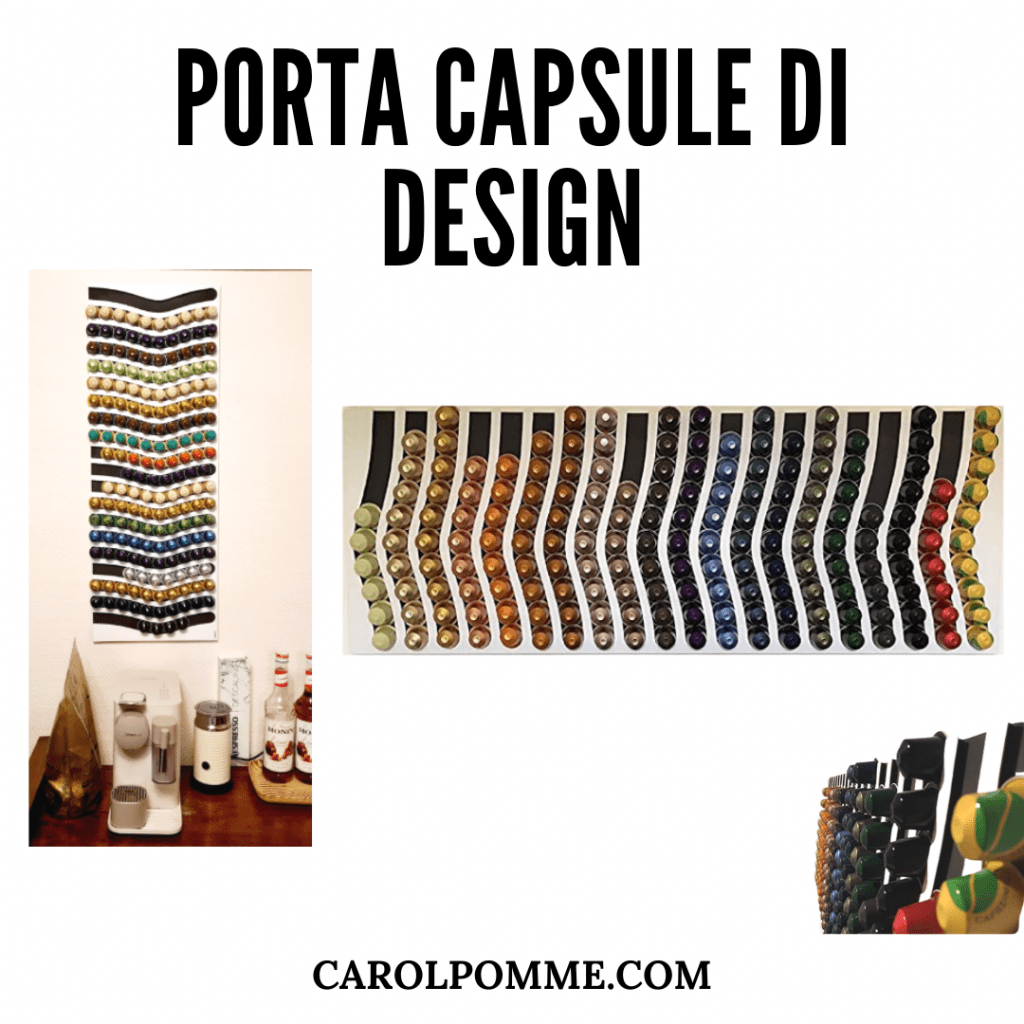 maxi porta capsule da parete