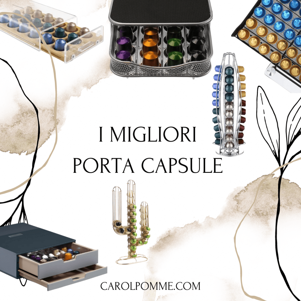 Portacapsule Porta Cialde Capsule Caffè Cactus Dispenser Stand