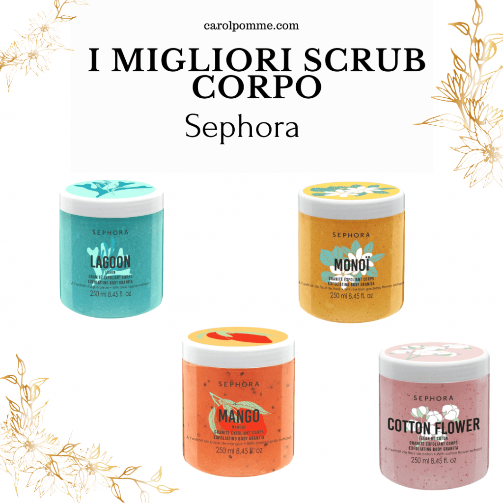 migliori scrub corpo sephora
