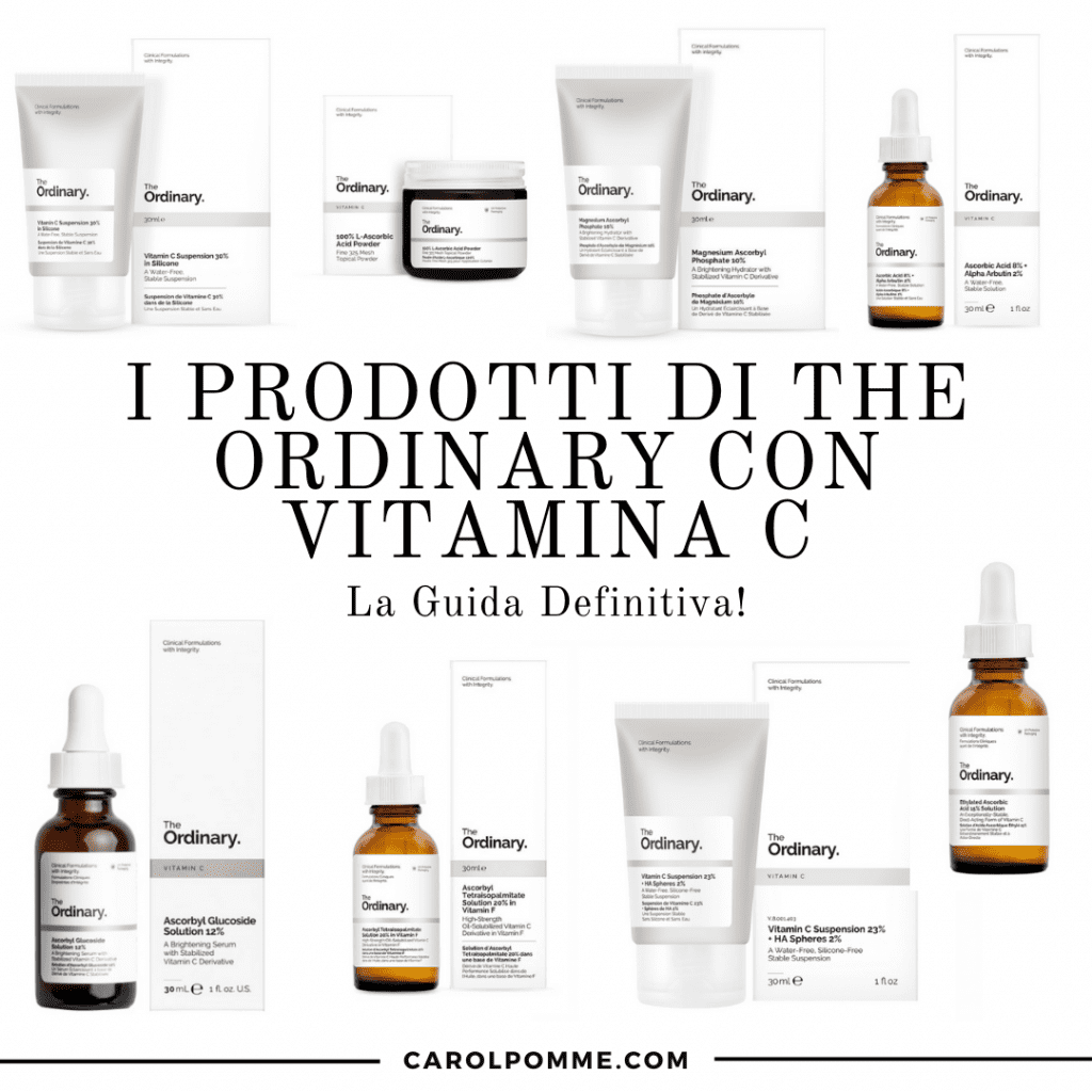vitamina c the ordinary prodotti