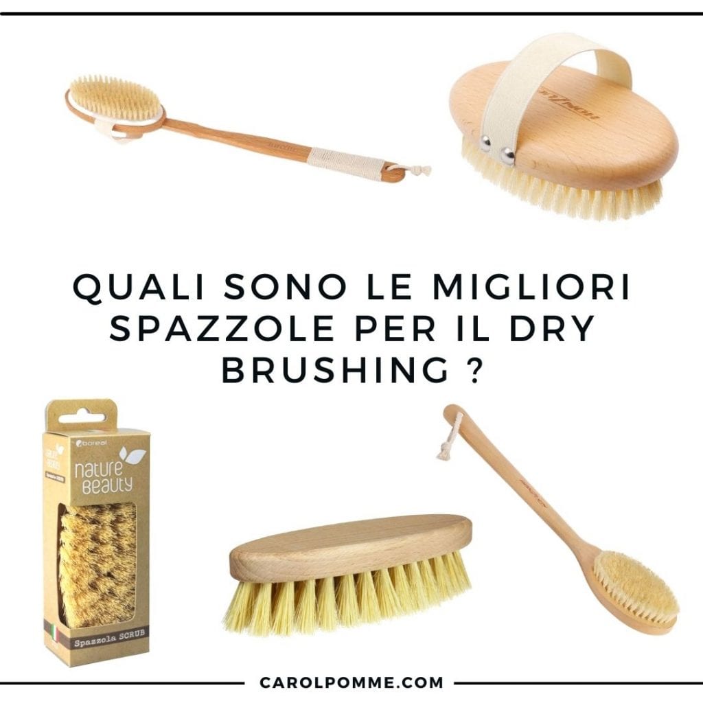 migliori spazzole dry brushing
