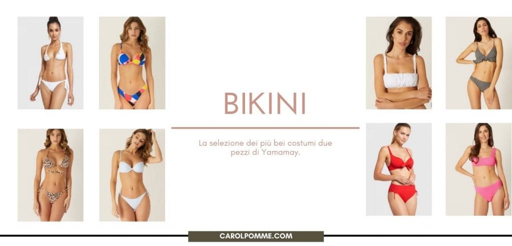 costumi due pezzi yamamay 2021