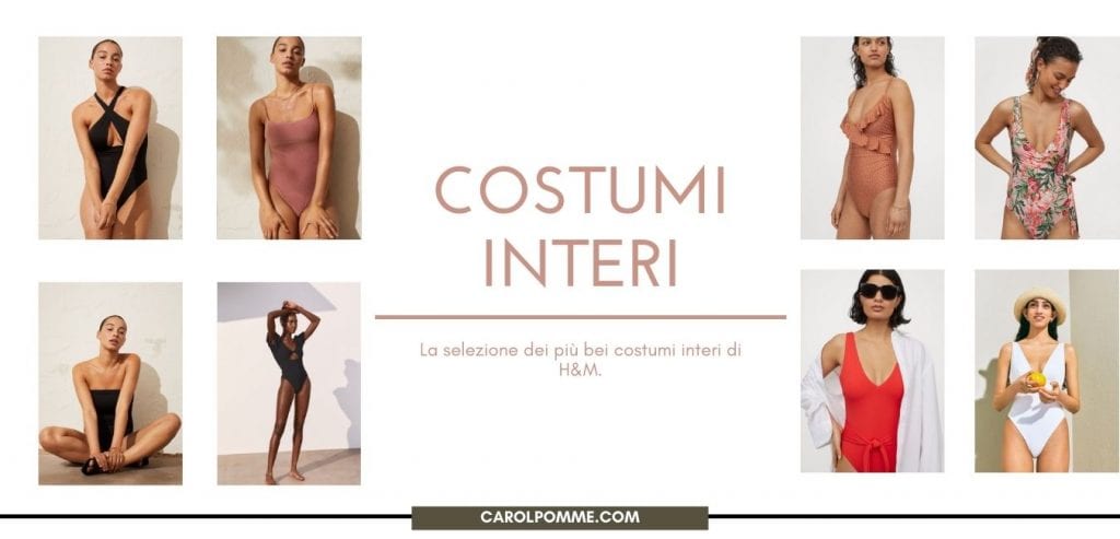 costumi interi più belli di H&M 2021