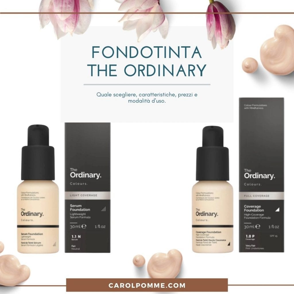 fondotinta the ordinary