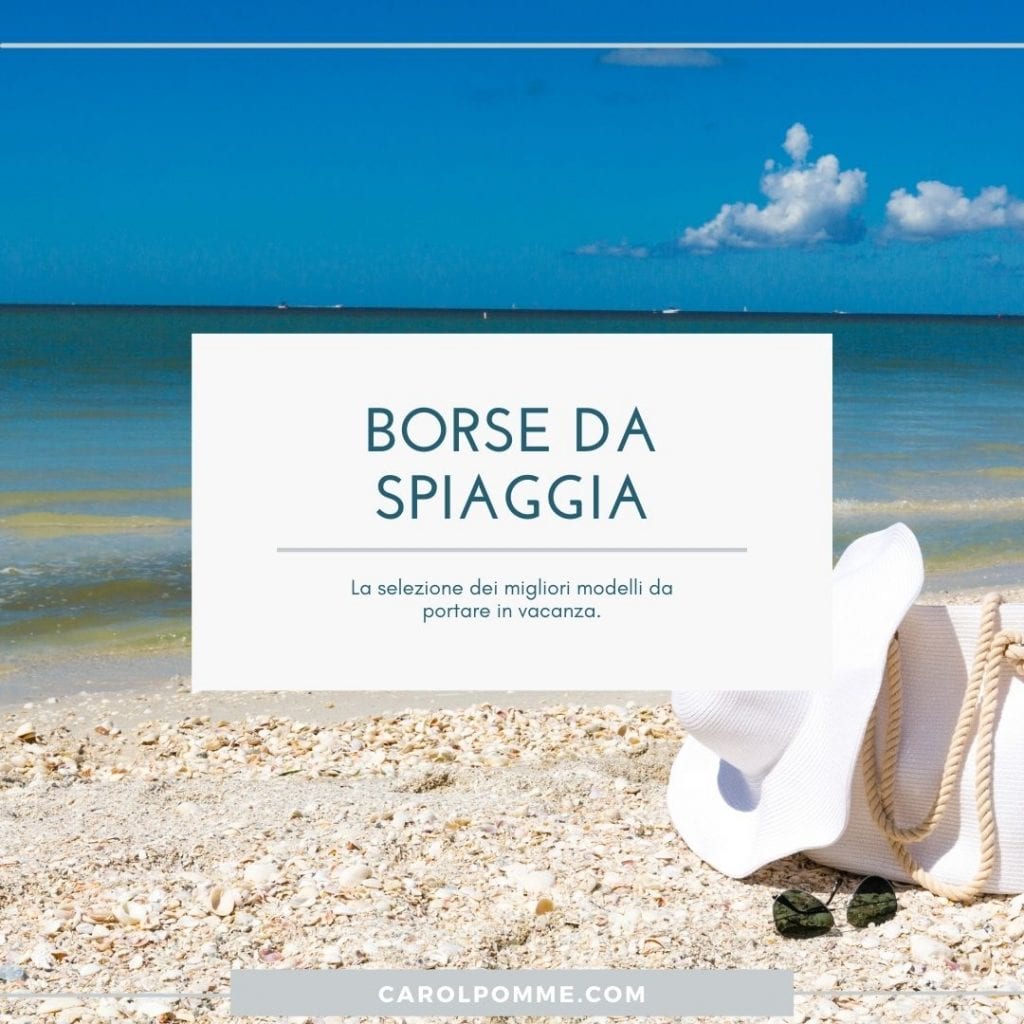 borse da spiaggia più belle