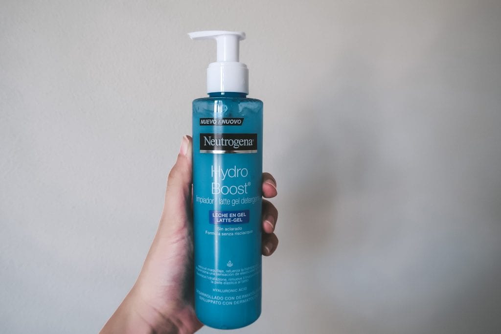latte gel detergente neutrogena hydro boost