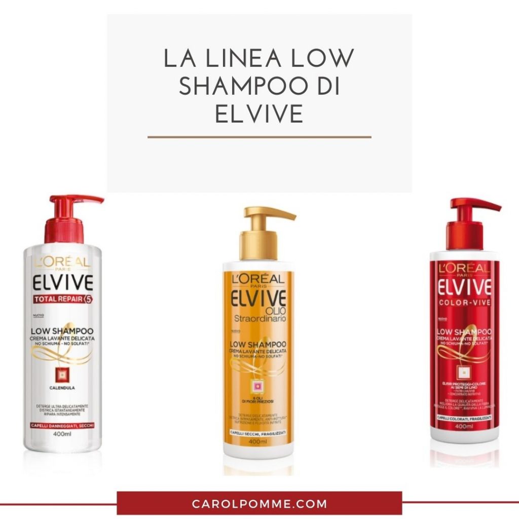 linea low shampoo elvive