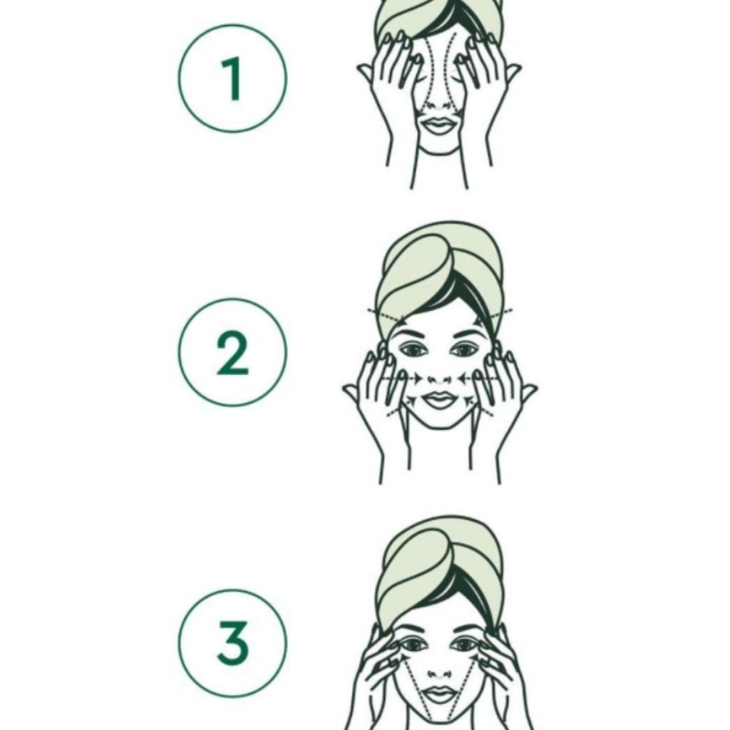 come applicare olio sul viso