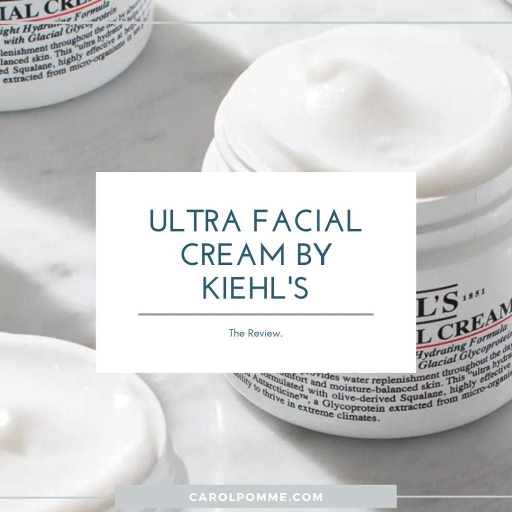 ultra facial cream kiehl's review