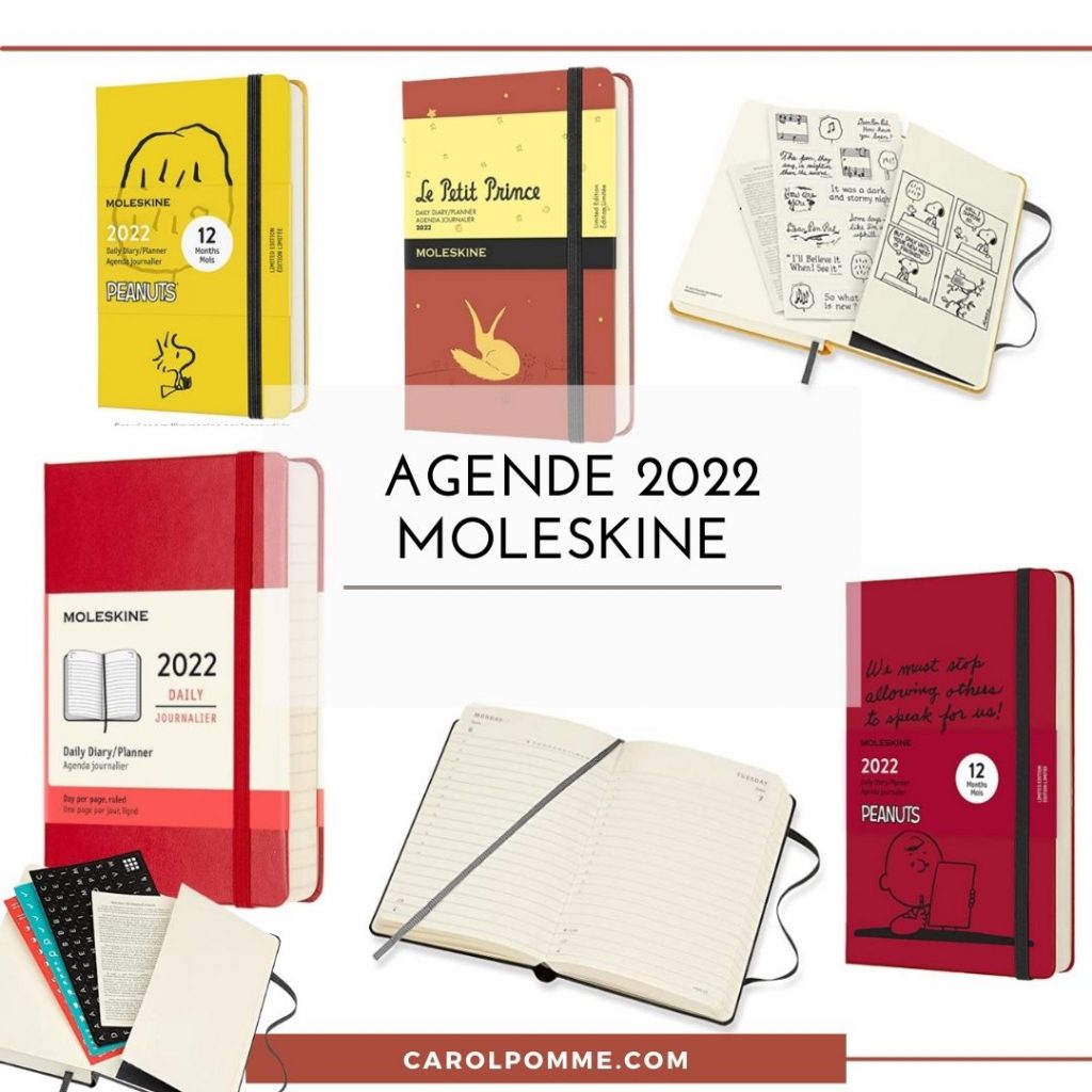 migliori agende 2022 moleskine