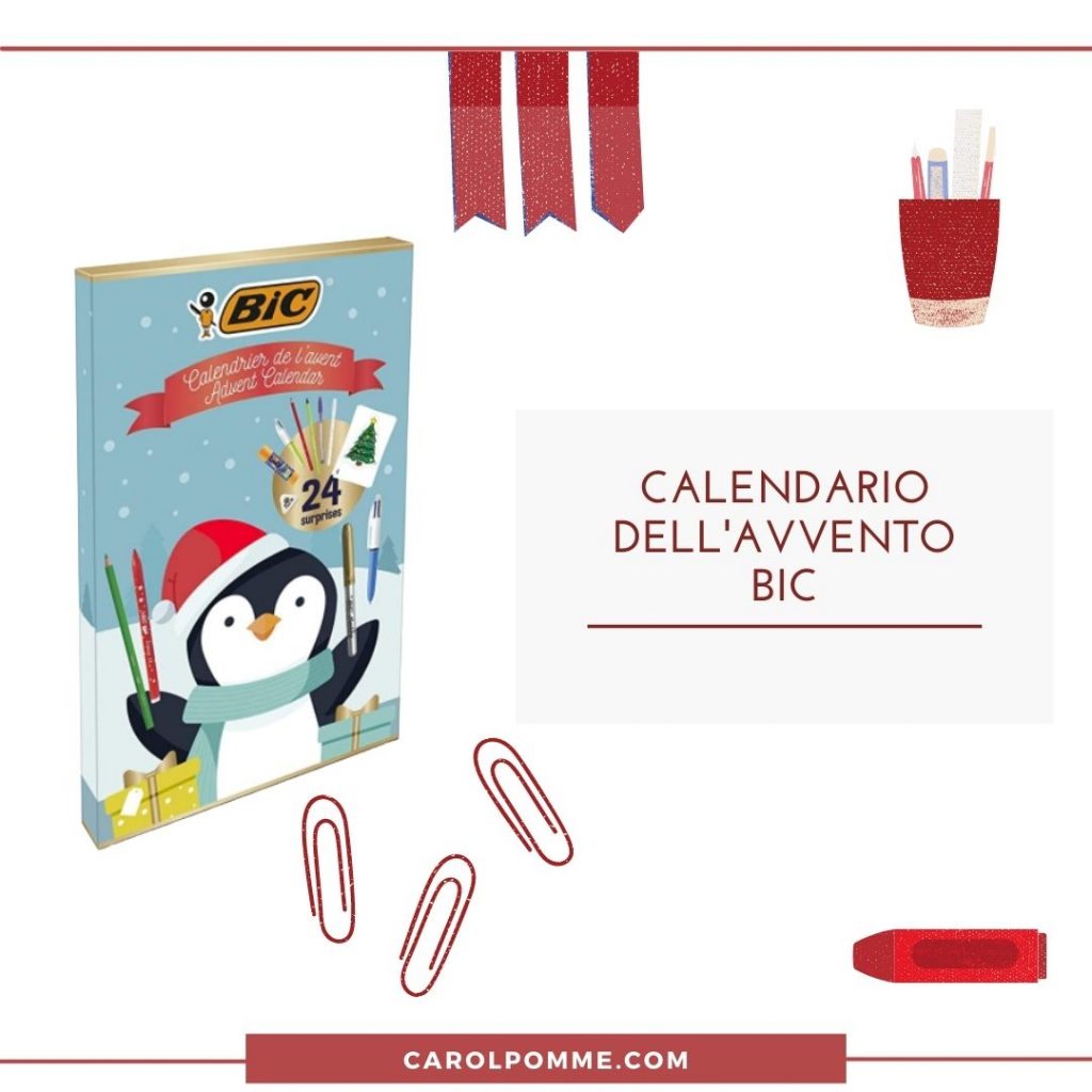 advent calendar bic particolare