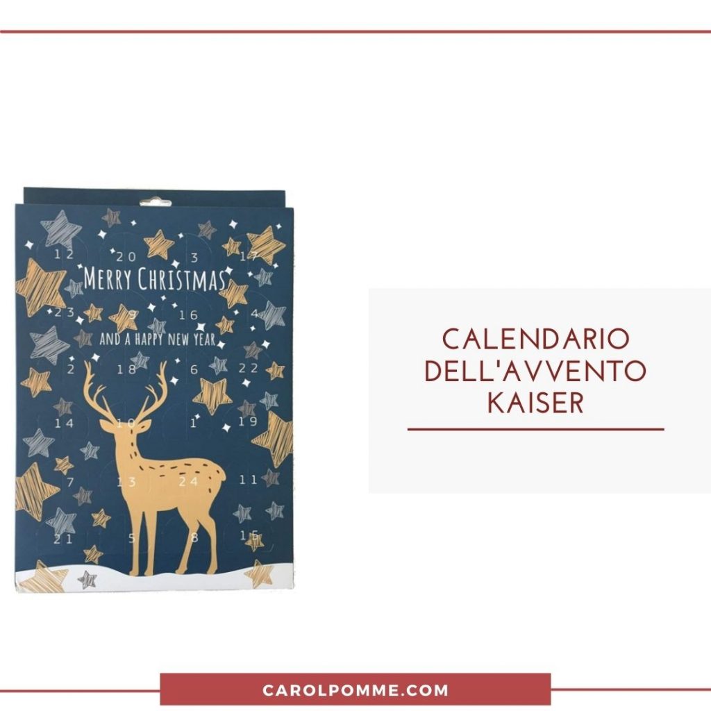 Calendario dell'Avvento 2021 Kaiser dolci