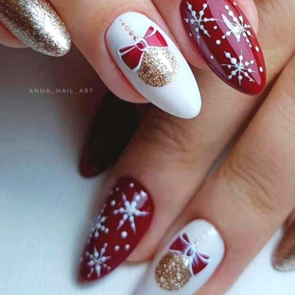 nail art natale
