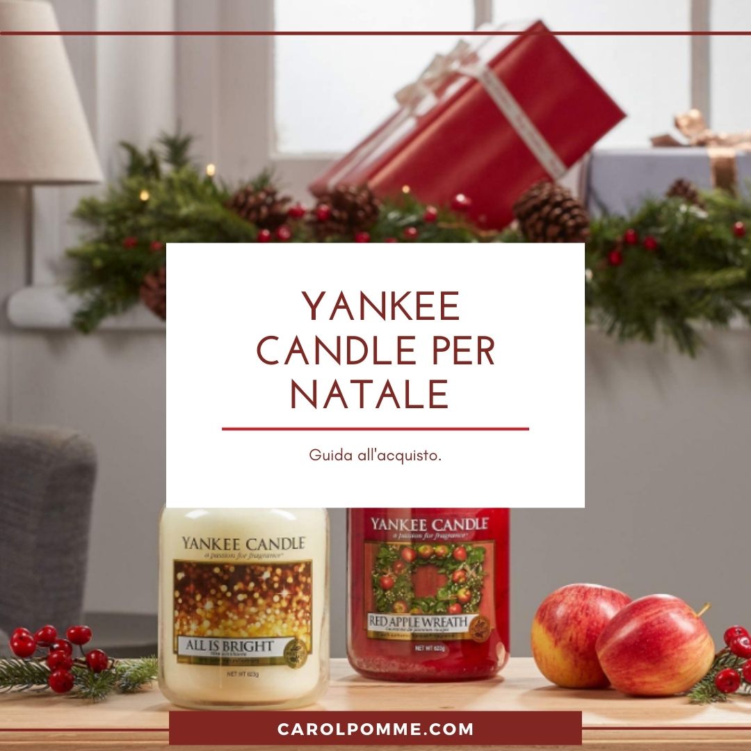 Al momento stai visualizzando Tutte le Candele Yankee Candle – Speciale Natale 2022
