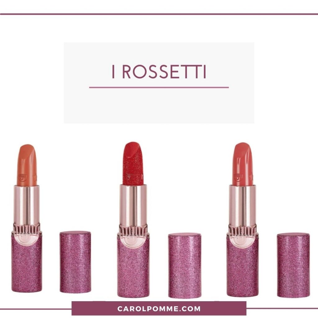 i rossetti di Chiara Ferragni Make Up