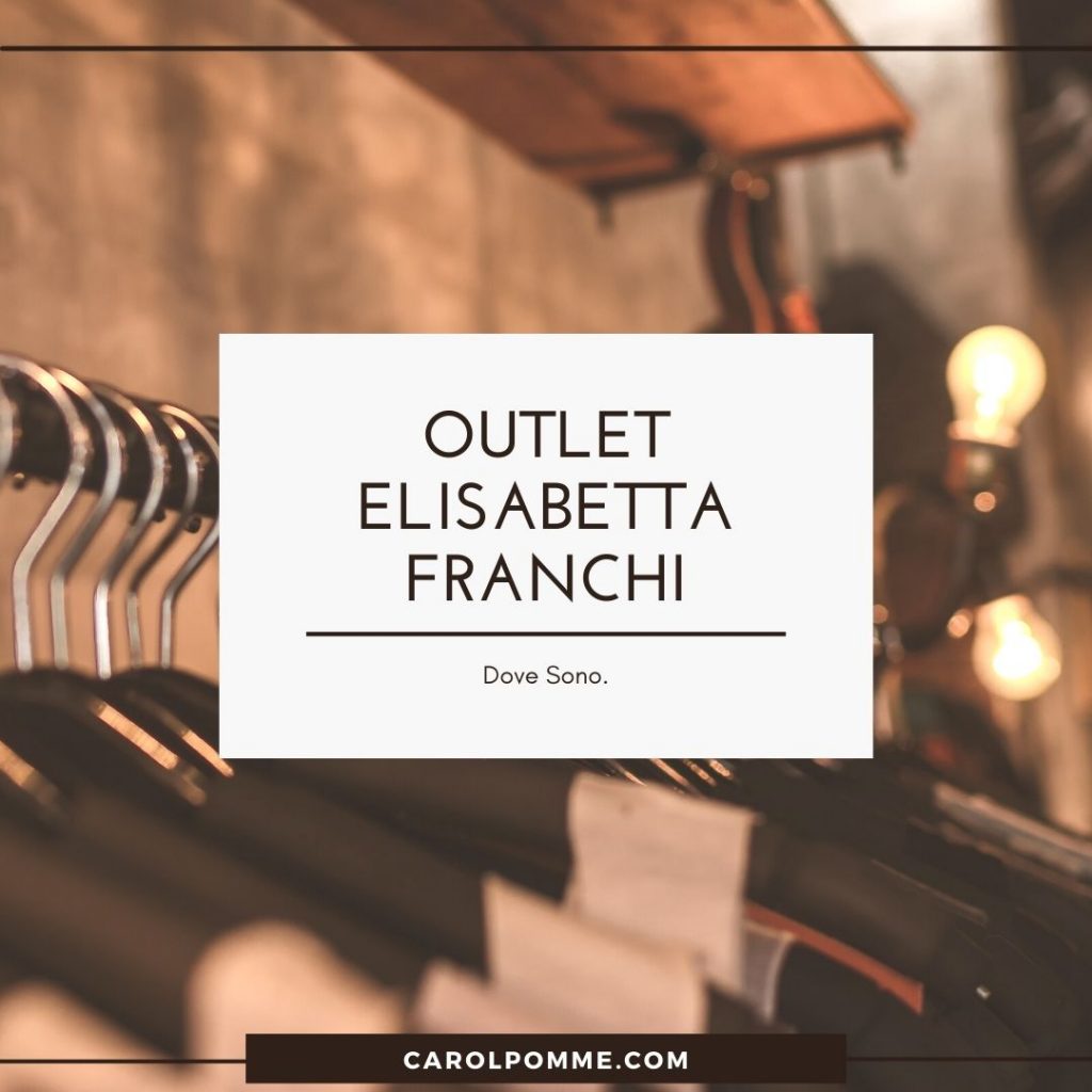elisabetta franchi outlet online e negozi