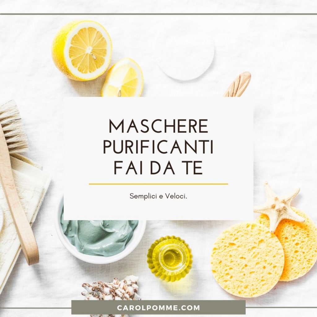 maschera purificante fai da te