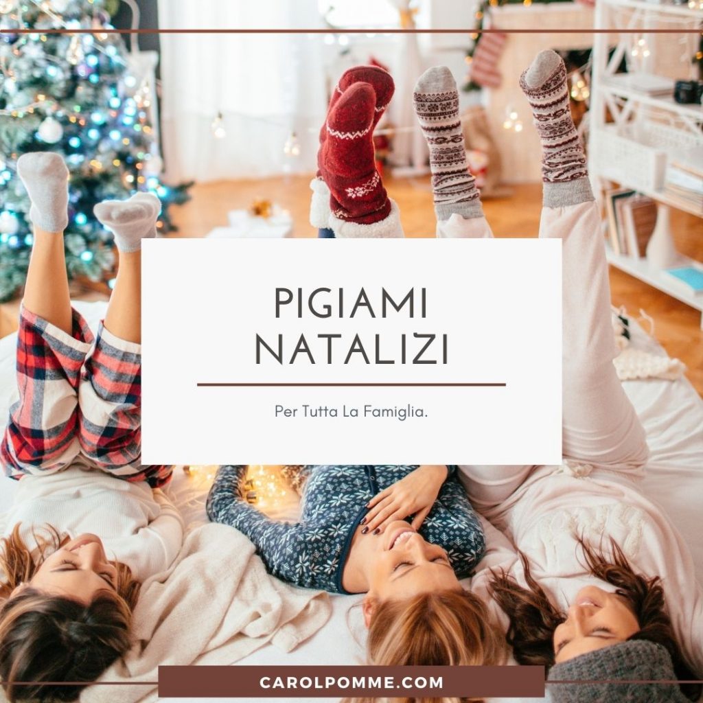 pigiami natalizi per tutta la famiglia