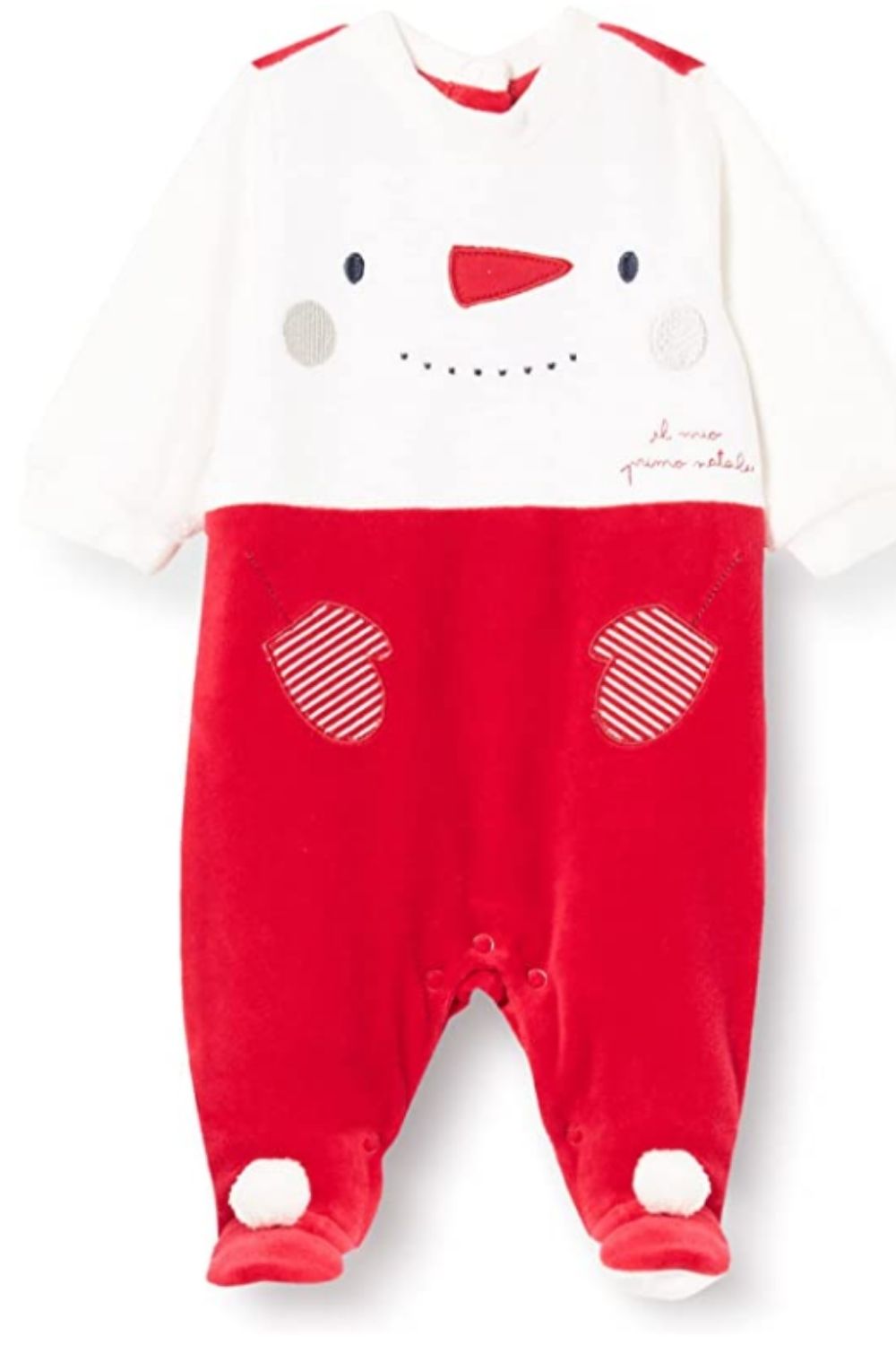 Tutina Chicco Per Neonato E Bambino 0-24 Mesi – Cotone Morbido Con Papillon Staccabile E Bretelline Finte - 4