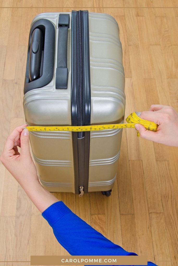 bagaglio cabina ryanair misure