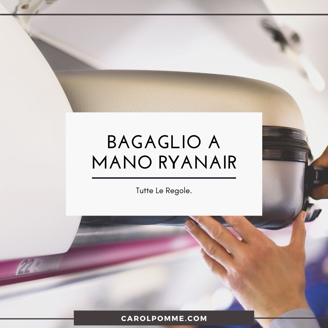 Scopri di più sull'articolo Bagaglio a Mano Ryanair 2023: guida, misure, peso