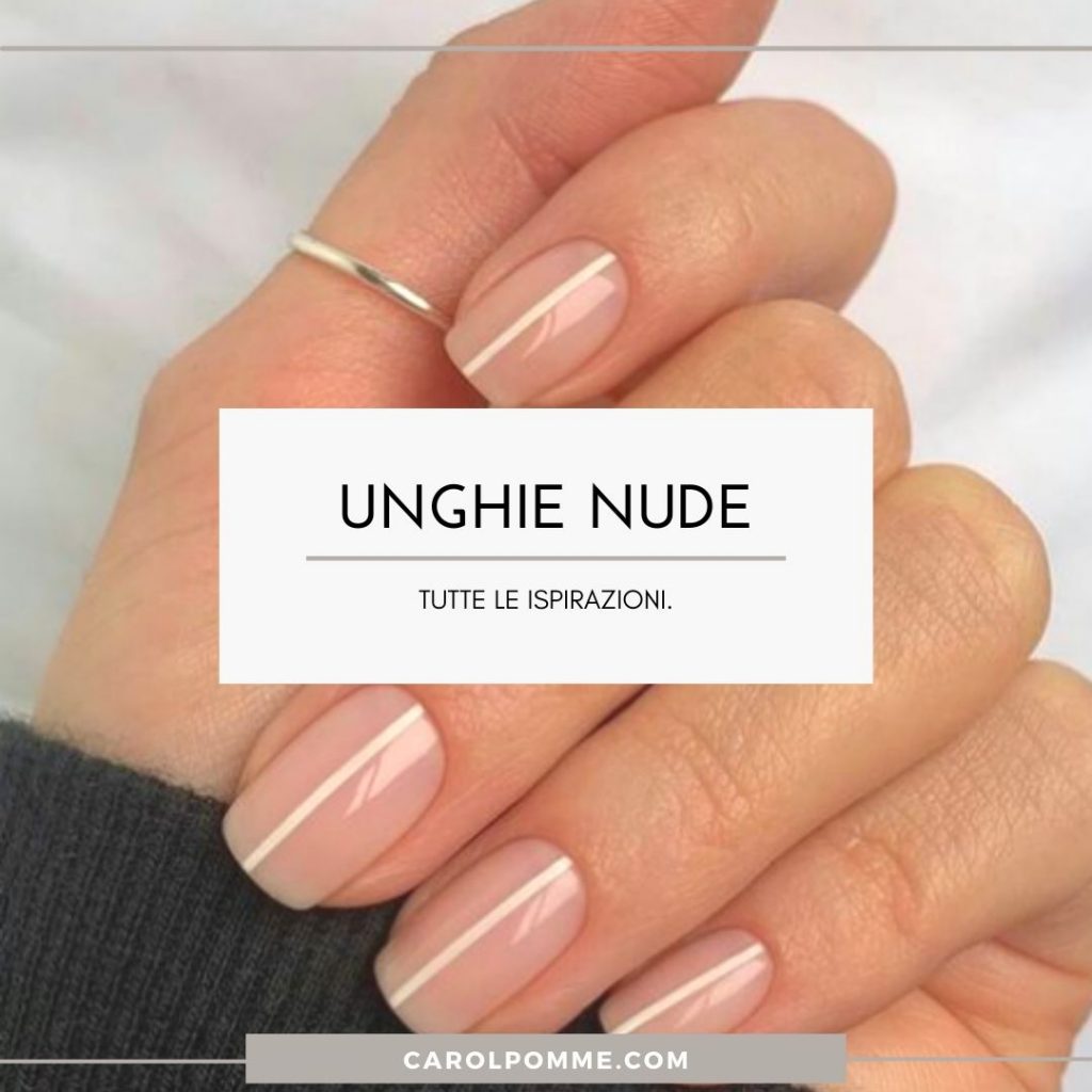 unghie nude