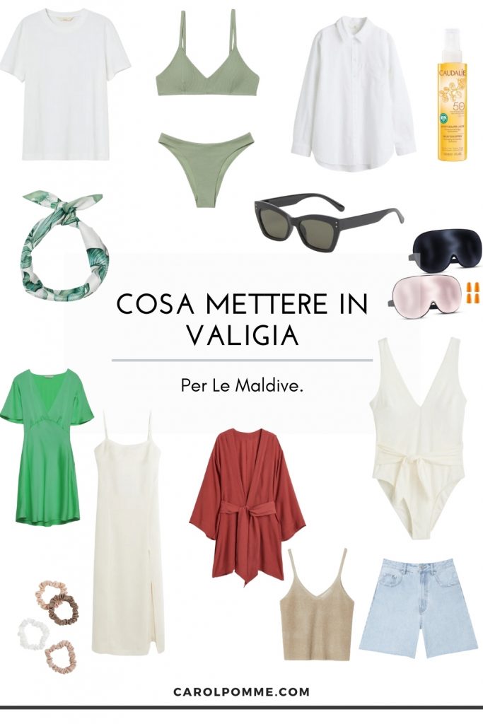 valigia maldive