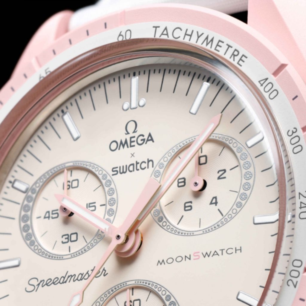 Moonswatch Mission To Venus rosa