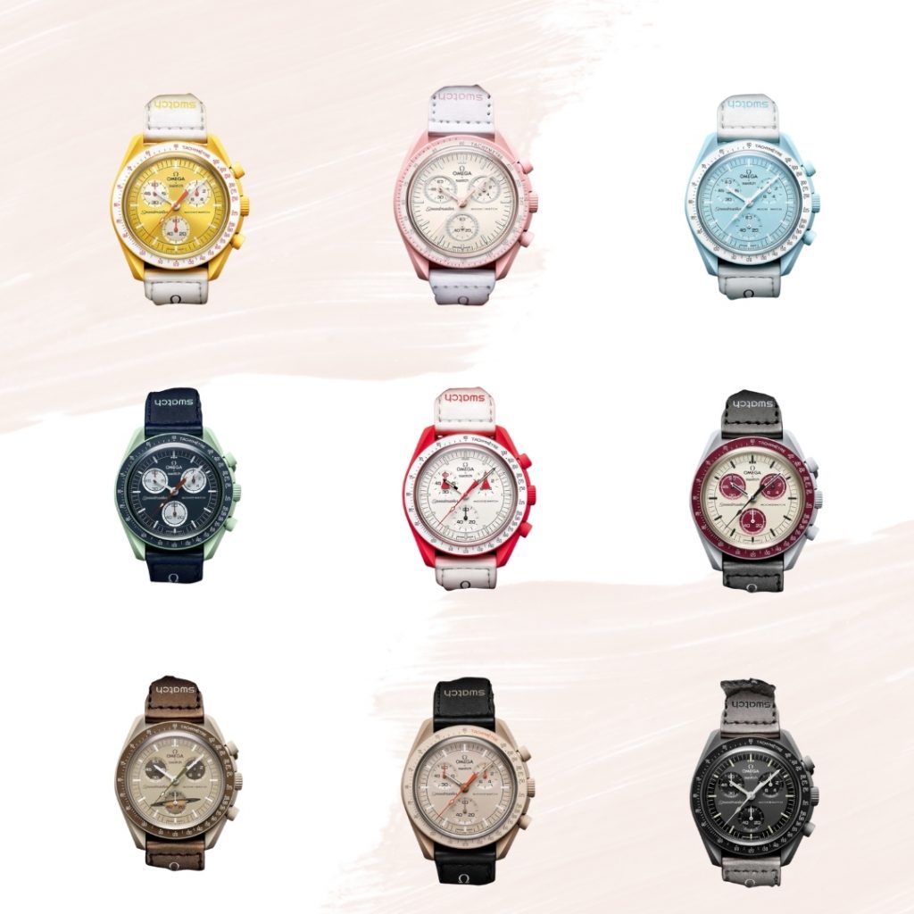 omega swatch orologio