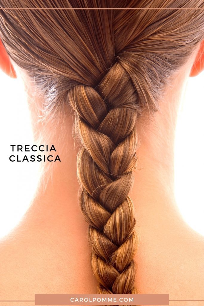 tipi di trecce classica