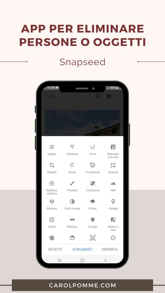 app per eliminare persone e oggetti da fotografie