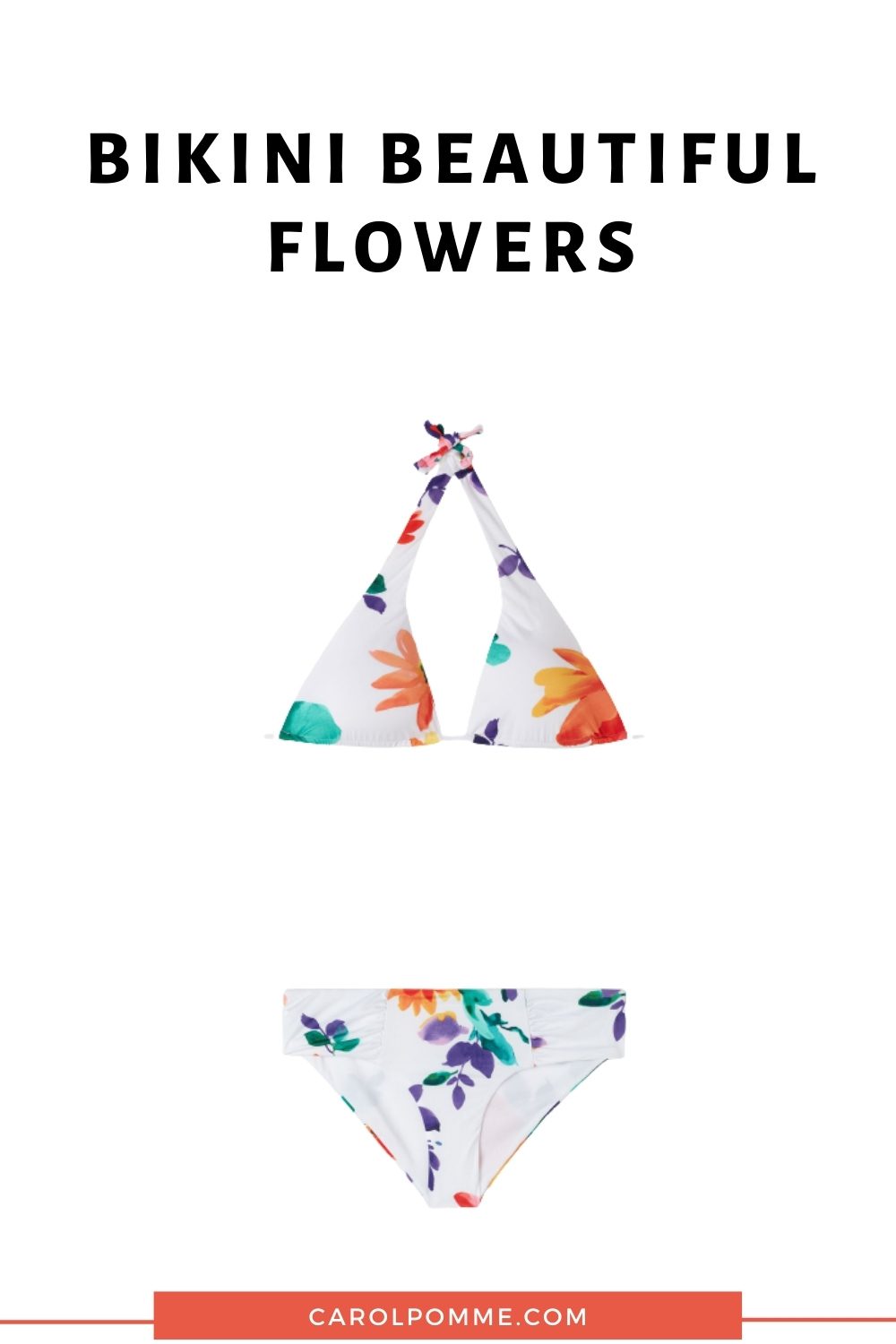 bikini fiori tezenis novità 2022
