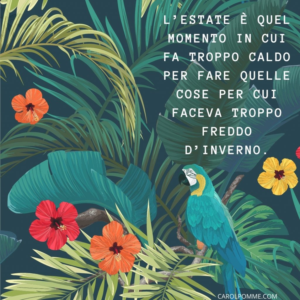 citazioni estate