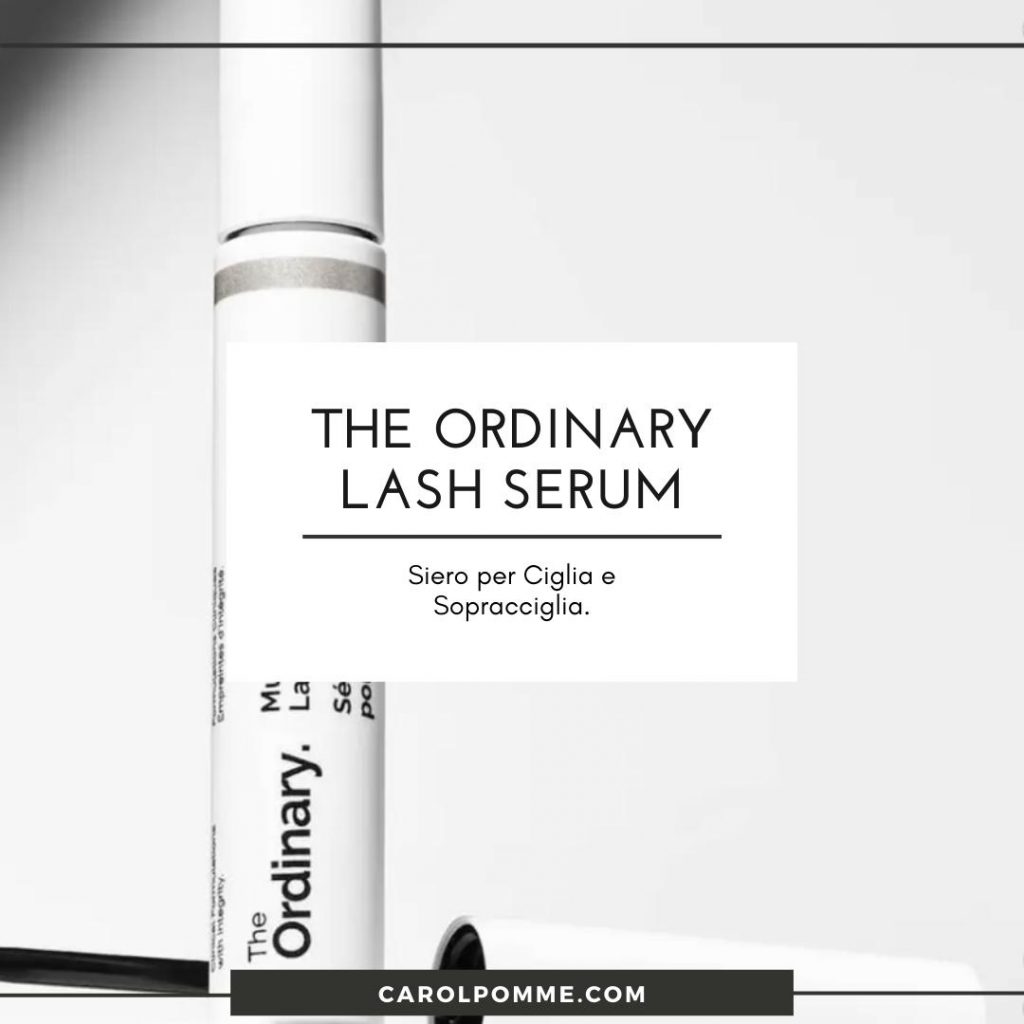 lash serum the ordinary
