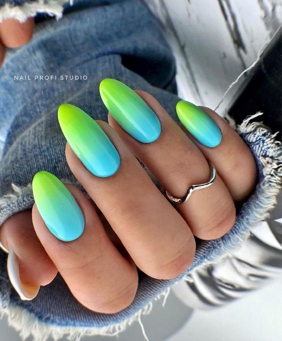 babyboomer azzurro verde