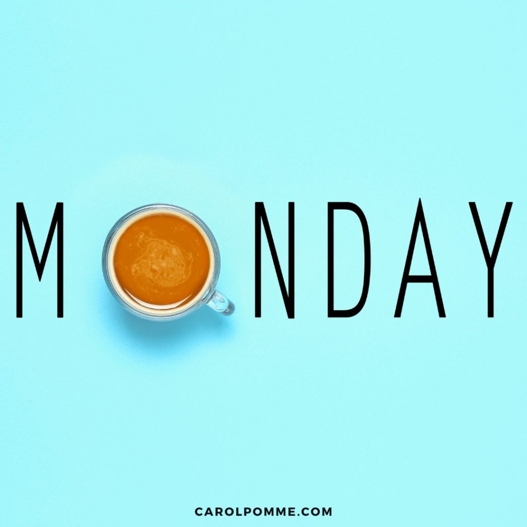 buongiorno lunedì caffè