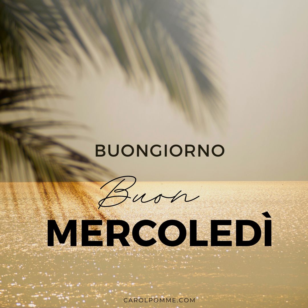 immagini buon mercoledì 2022