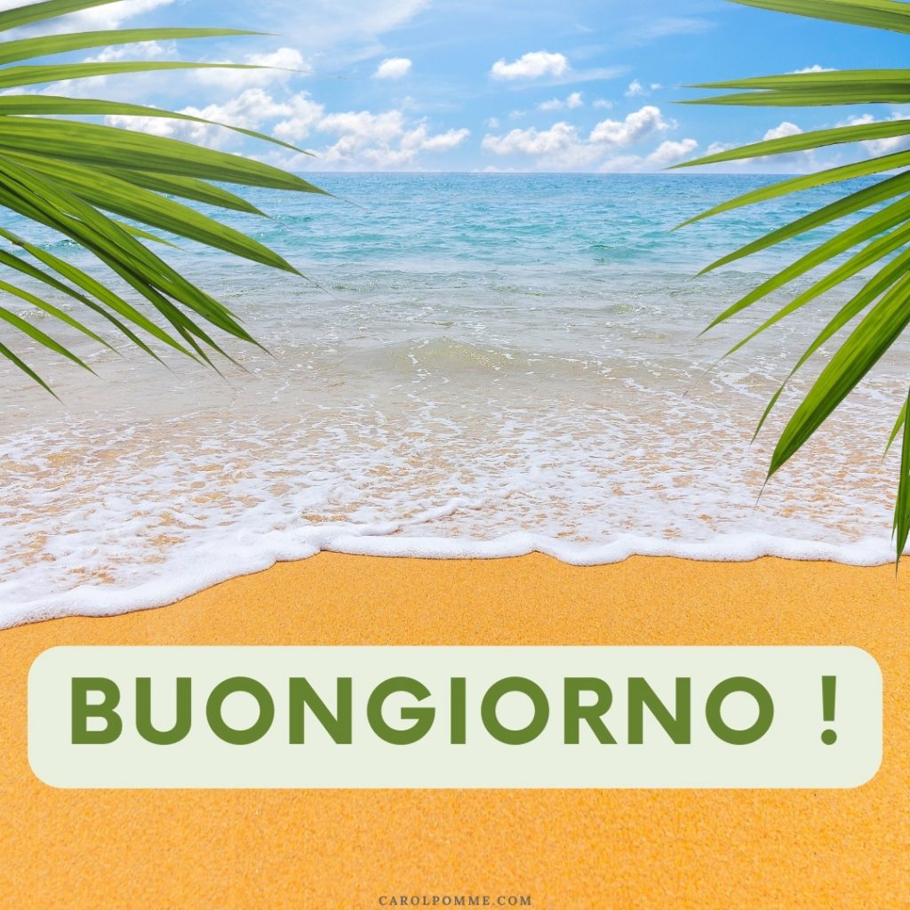 mare buongiorno