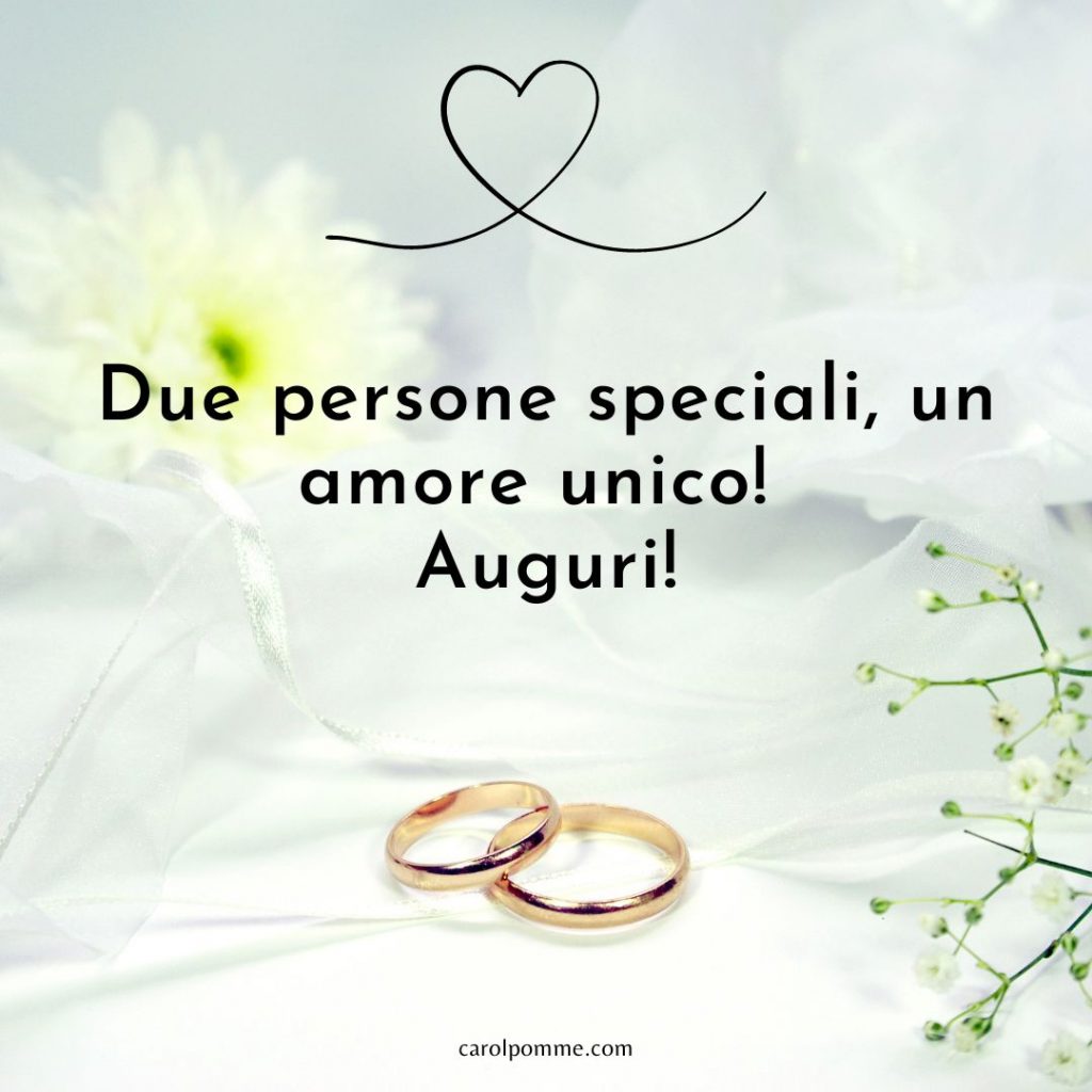 auguri matrimonio
