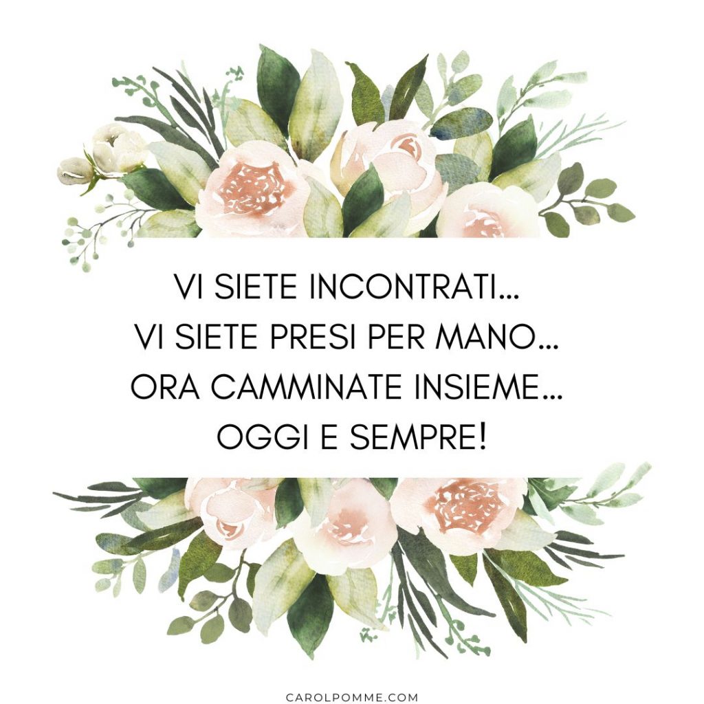 auguri matrimonio originali