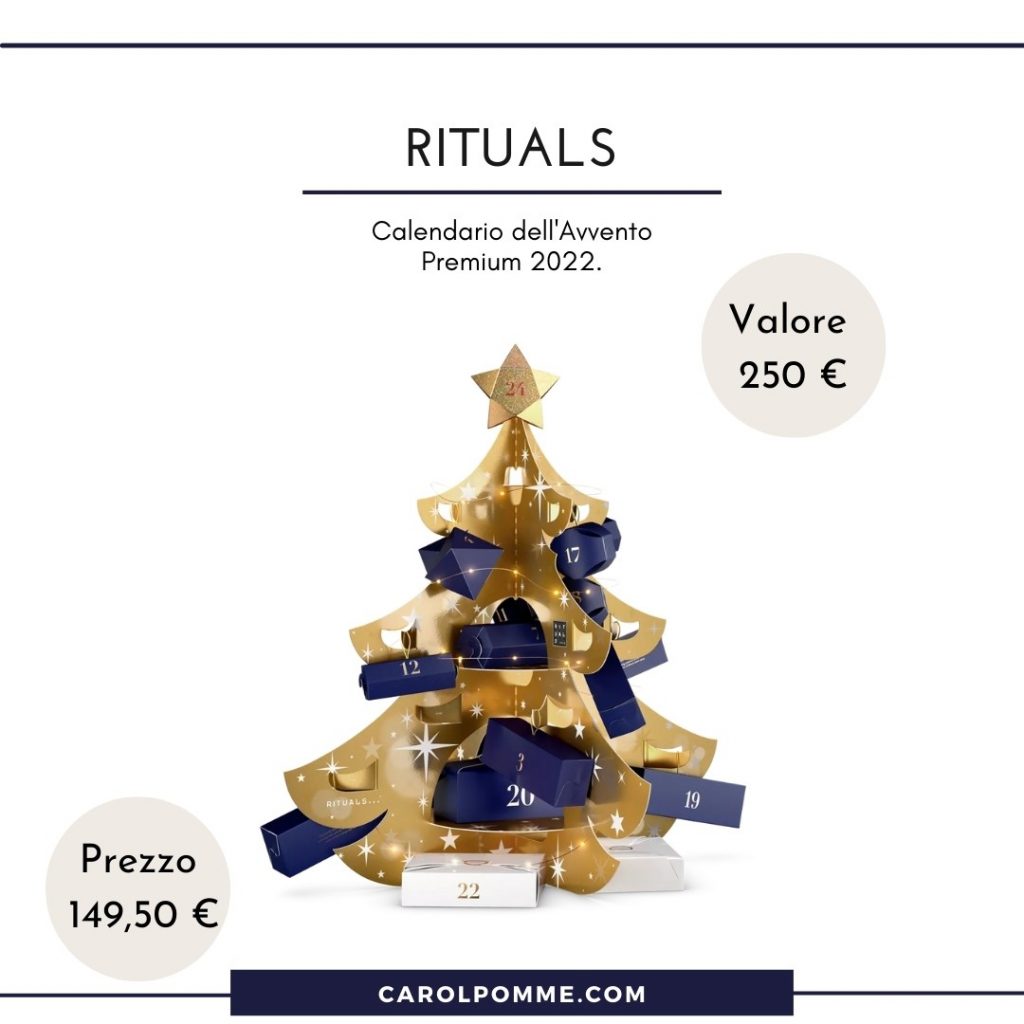 migliori calendari avvento beauty 2022 rituals