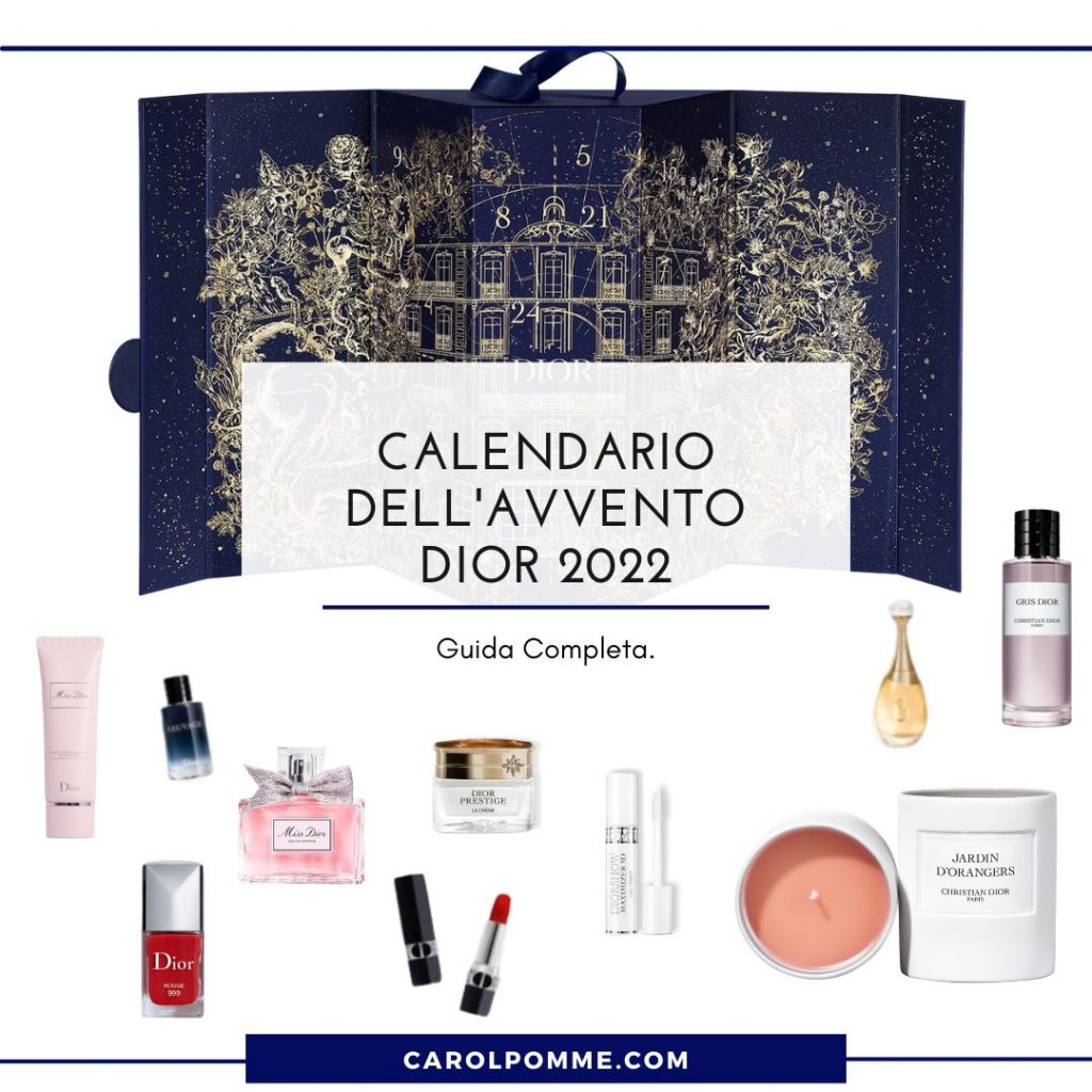 calendario avvento dior 2022