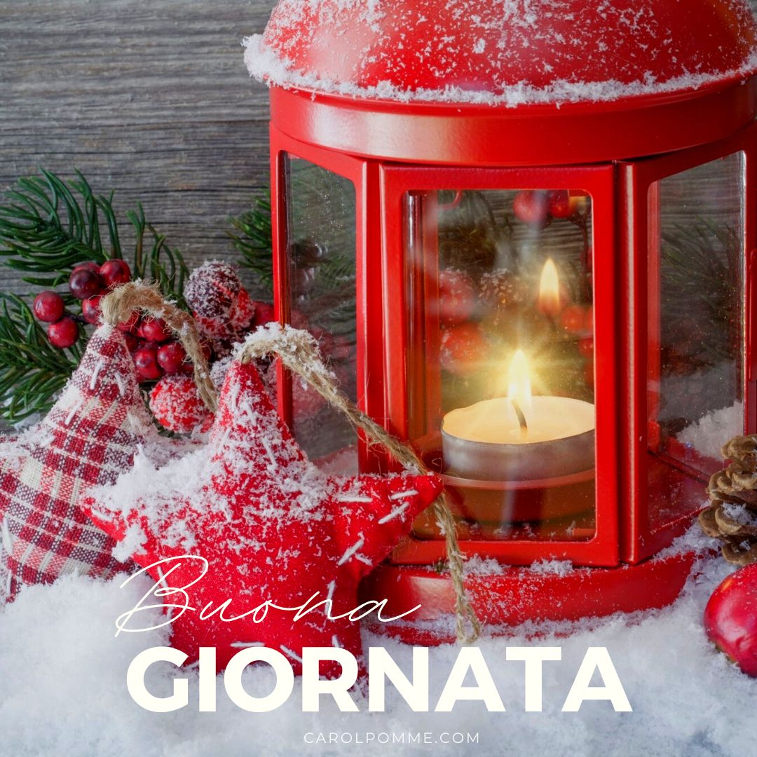 Benvenuto dicembre: 8 immagini per il buongiorno - Carol Pomme