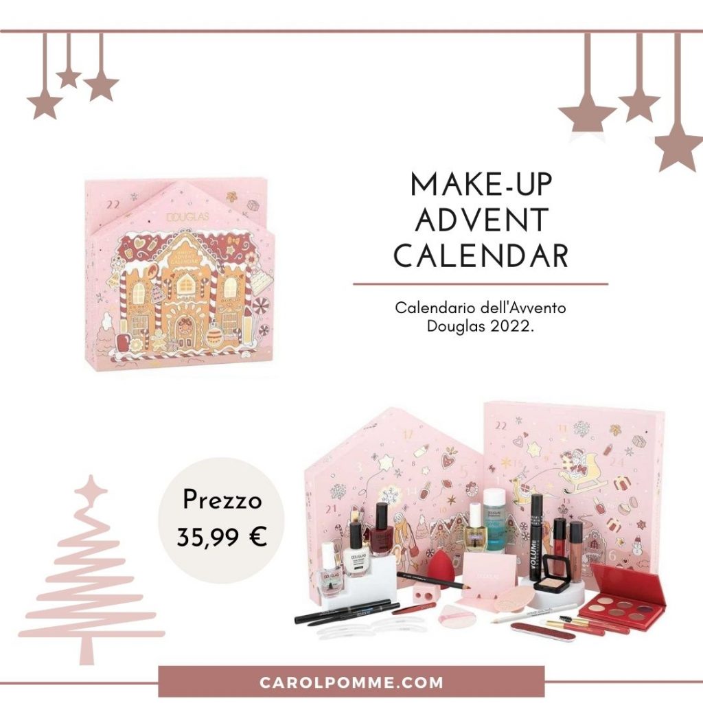 makeup advent calendar douglas 2022