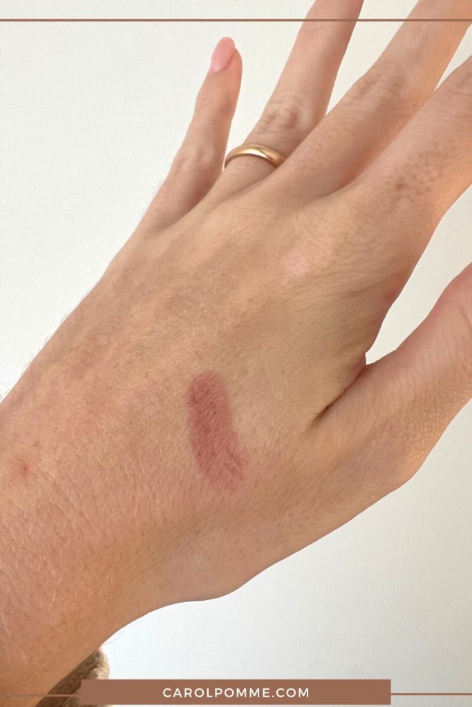 clinique black honey almost lipstick swatch
