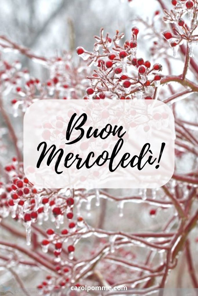 buon mercoledì invernale