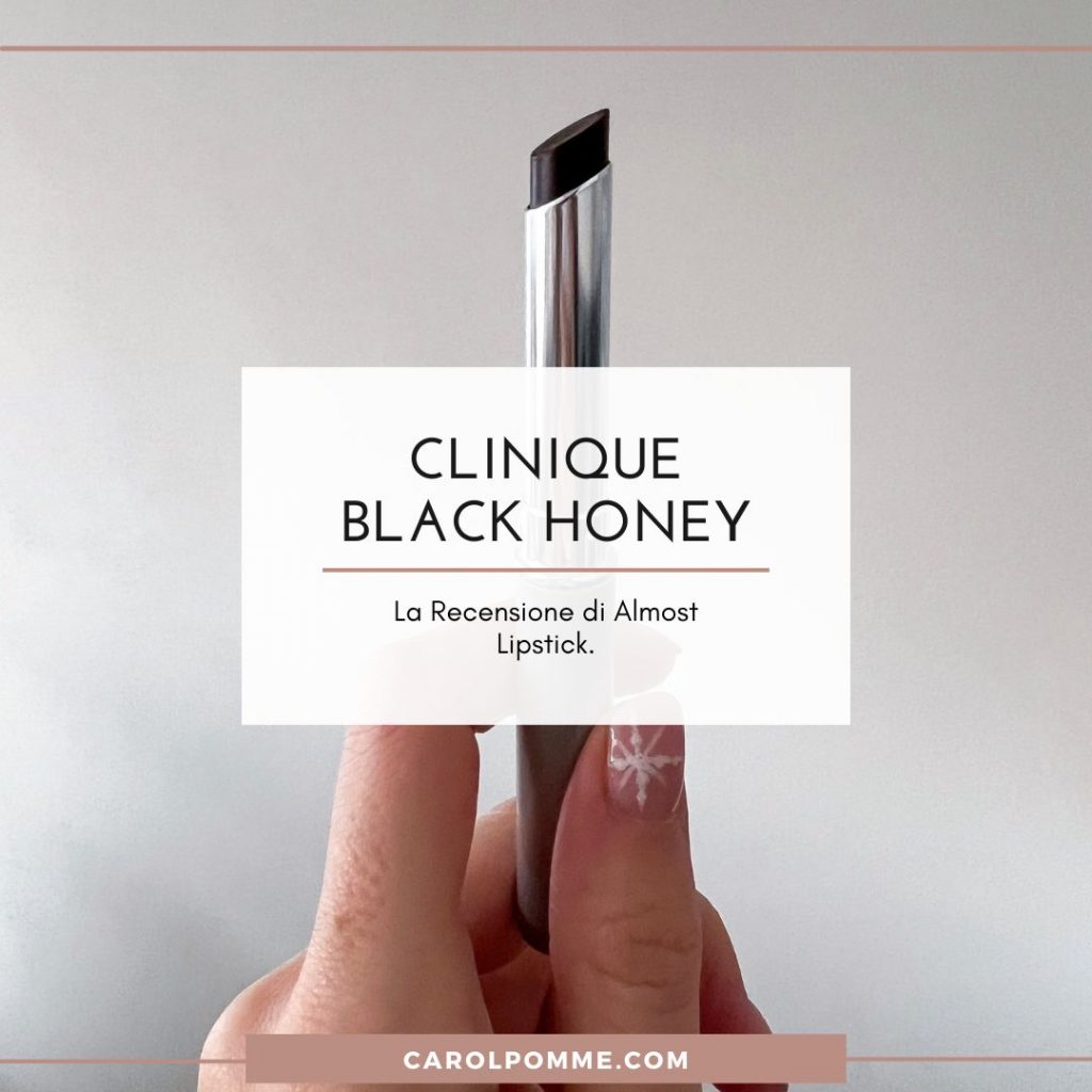 clinique black honey almost lipstick recensione
